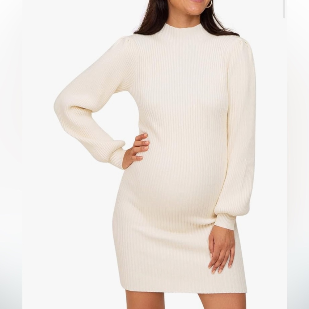 EUC Maternity Sweater Dress